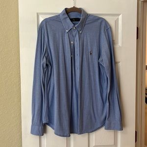 Mens Ralph Lauren Stretchy Jersey Polo Shirt